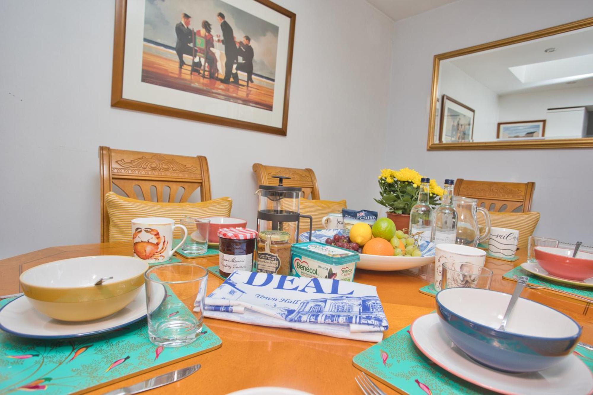 Spacious Seaside Escape In The Heart Of Deal, 4 Mins From The Beach Zewnętrze zdjęcie